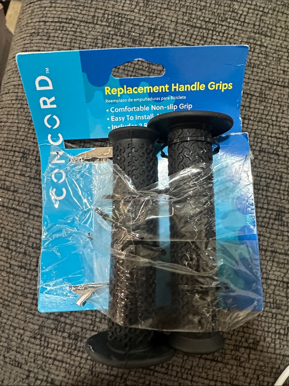 Replacement Handle Grips - Black set of 2